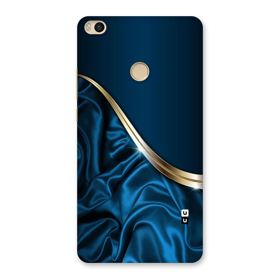Blue Smooth Flow Back Case for Mi Max 2