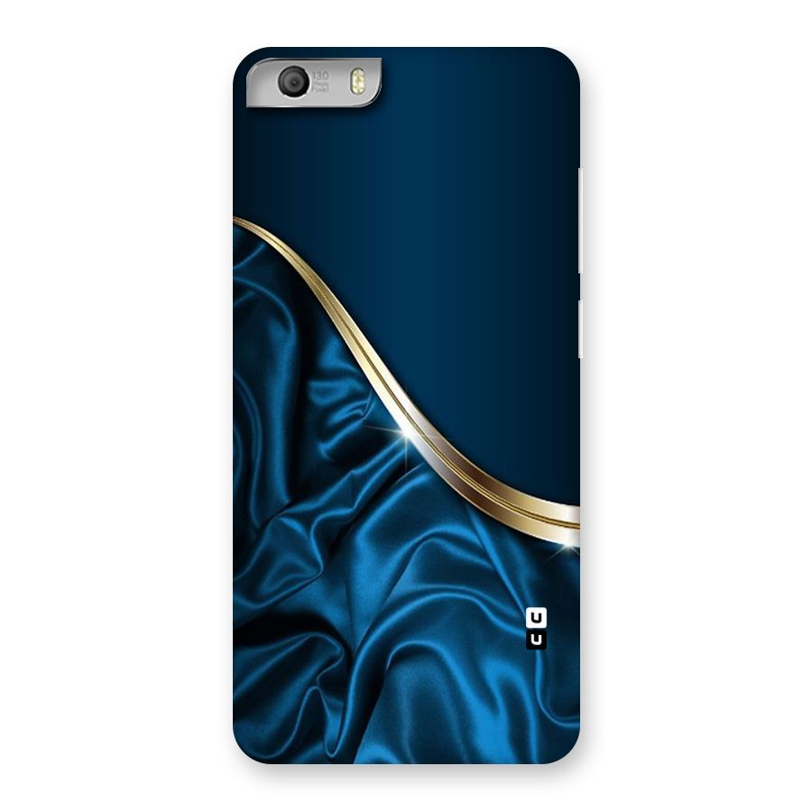 Blue Smooth Flow Back Case for Micromax Canvas Knight 2