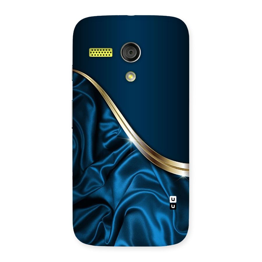 Blue Smooth Flow Back Case for Moto G
