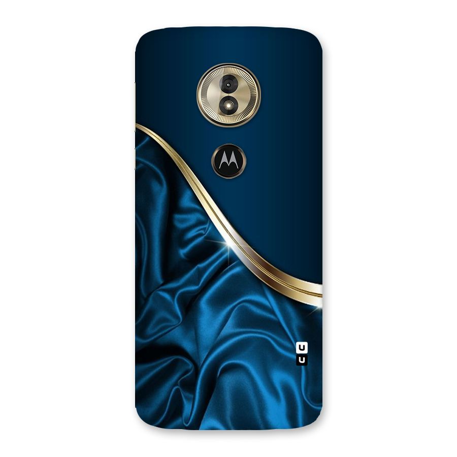 Blue Smooth Flow Back Case for Moto G6 Play