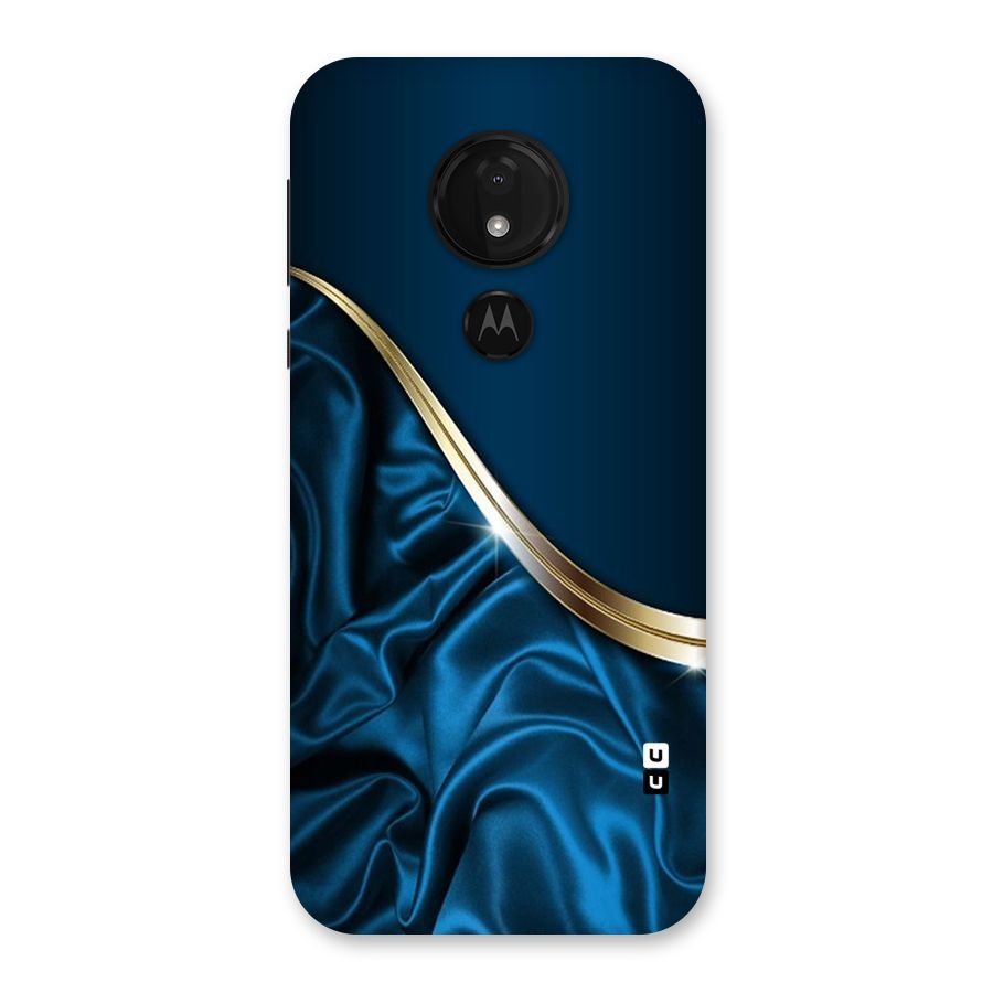 Blue Smooth Flow Back Case for Moto G7 Power