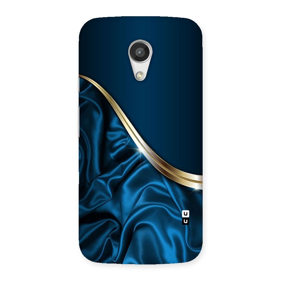 Blue Smooth Flow Back Case for Moto G 2nd Gen