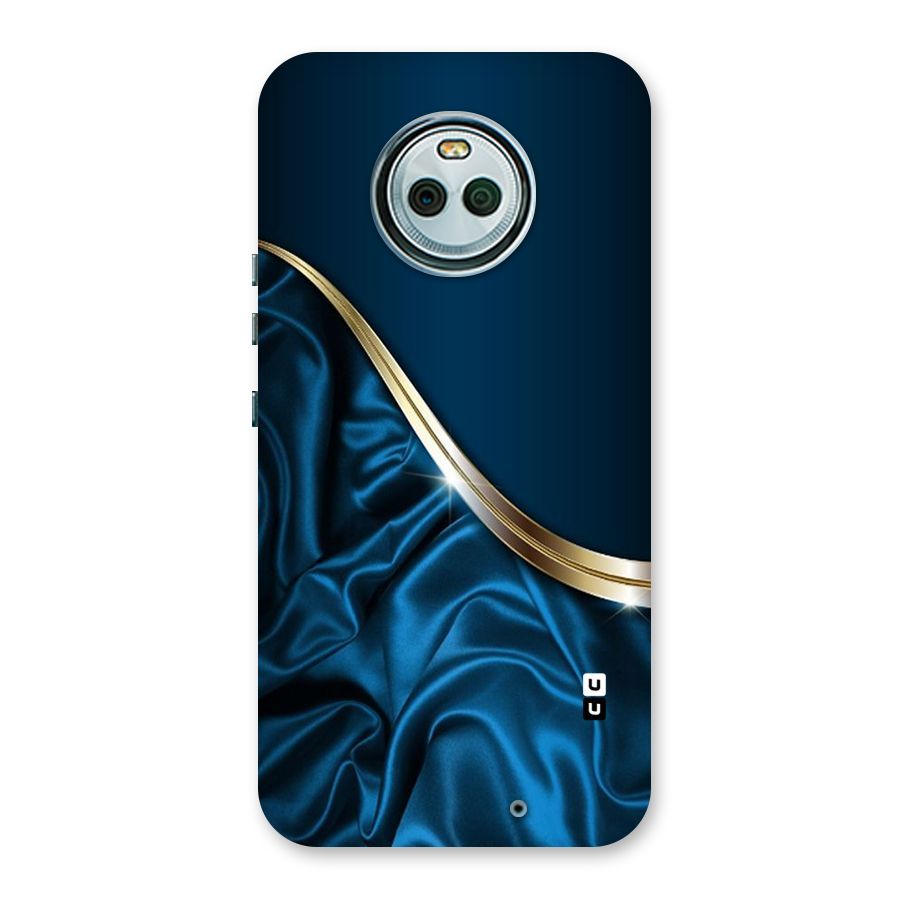 Blue Smooth Flow Back Case for Moto X4