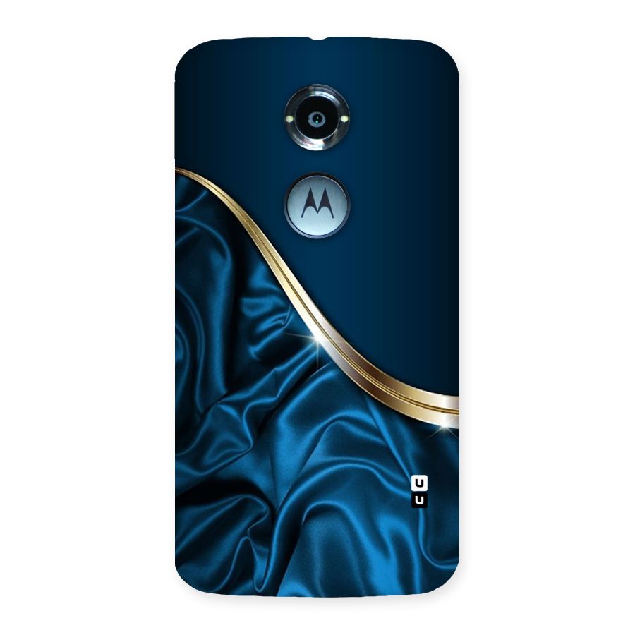 Blue Smooth Flow Back Case for Moto X 2nd Gen