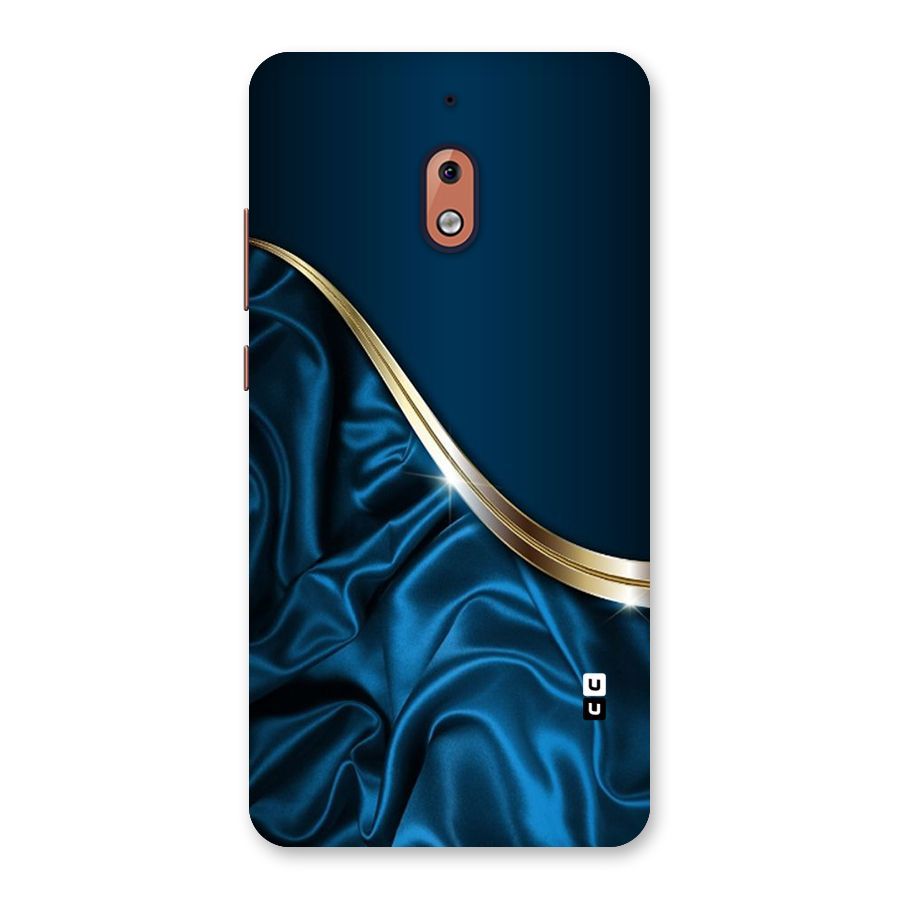 Blue Smooth Flow Back Case for Nokia 2.1