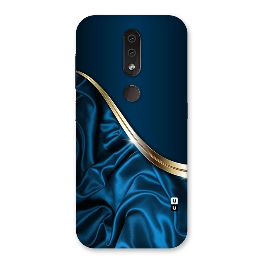 Blue Smooth Flow Back Case for Nokia 4.2