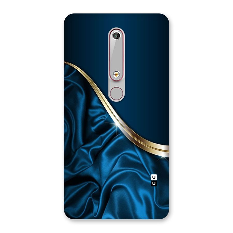 Blue Smooth Flow Back Case for Nokia 6.1