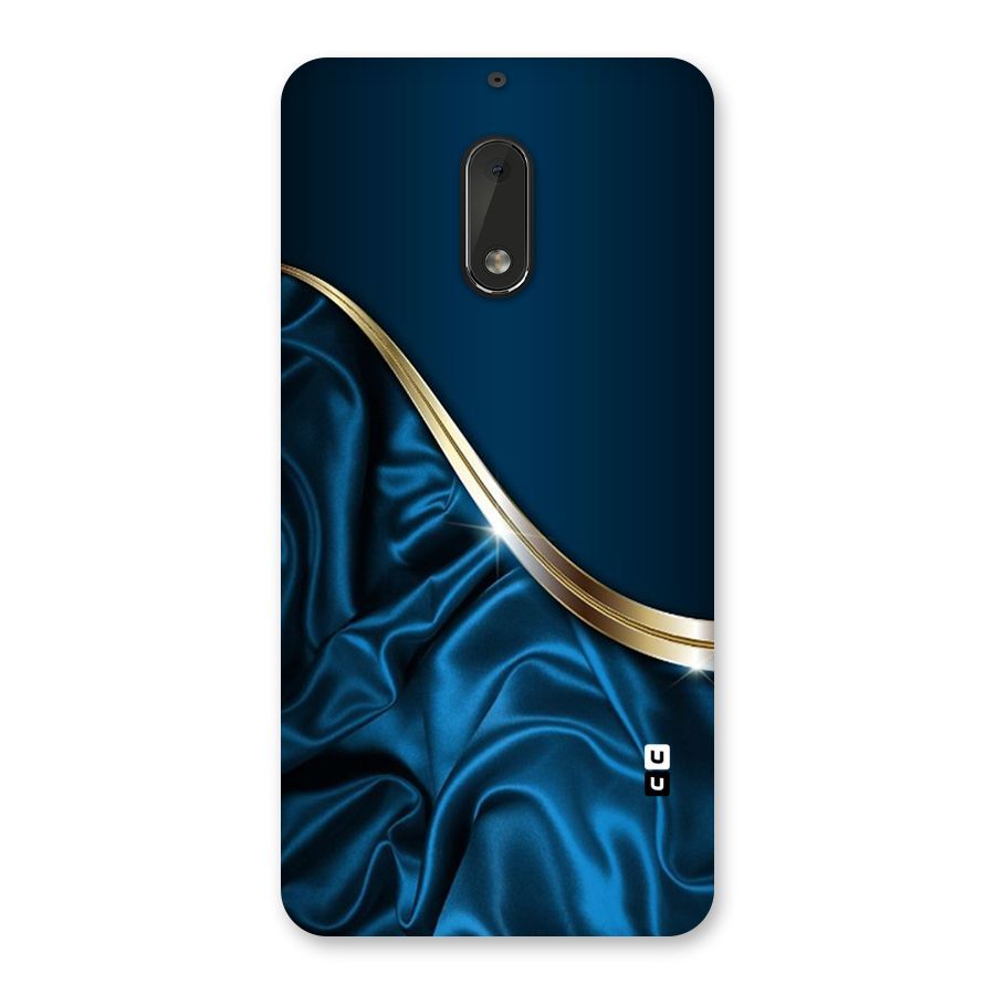 Blue Smooth Flow Back Case for Nokia 6