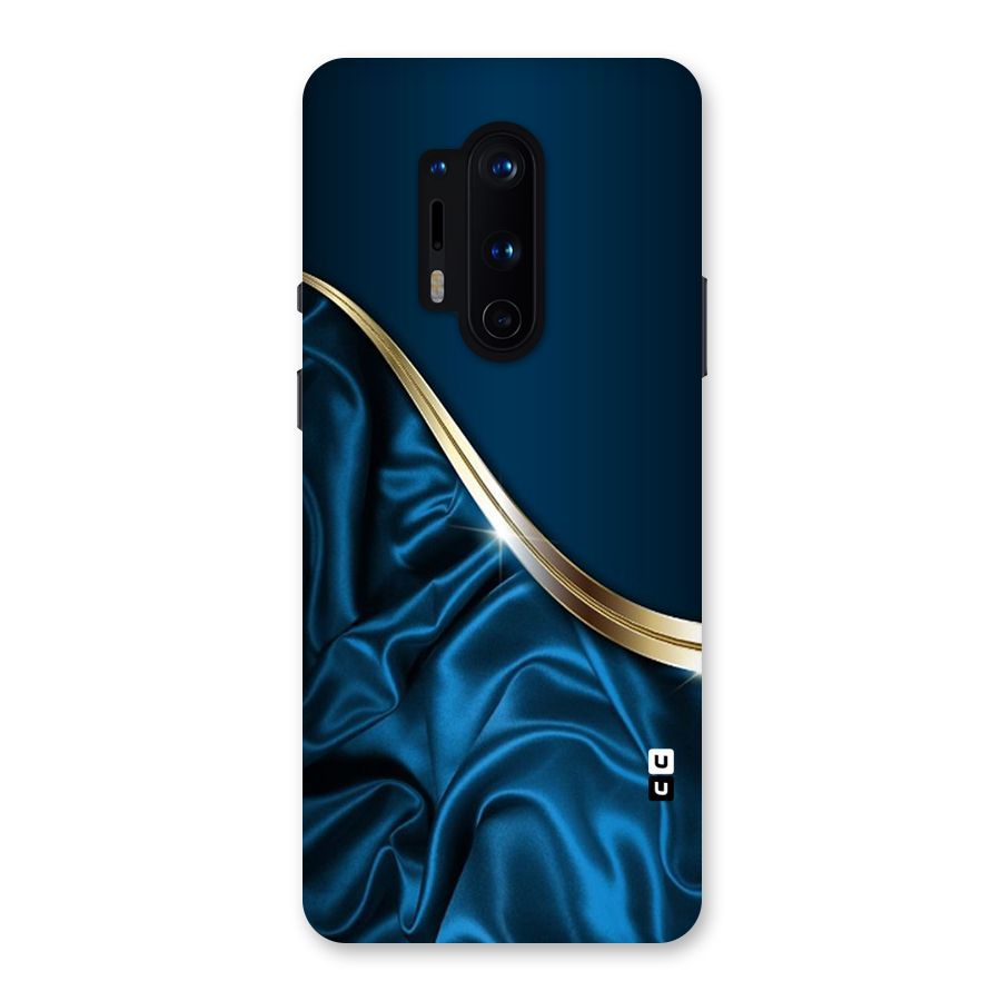 Blue Smooth Flow Back Case for OnePlus 8 Pro