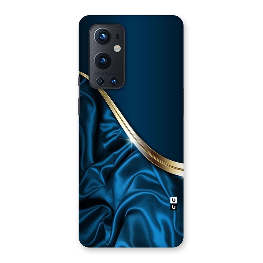 Blue Smooth Flow Back Case for OnePlus 9 Pro