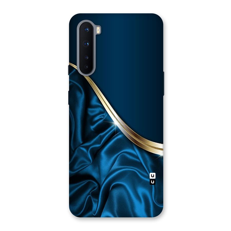 Blue Smooth Flow Back Case for OnePlus Nord