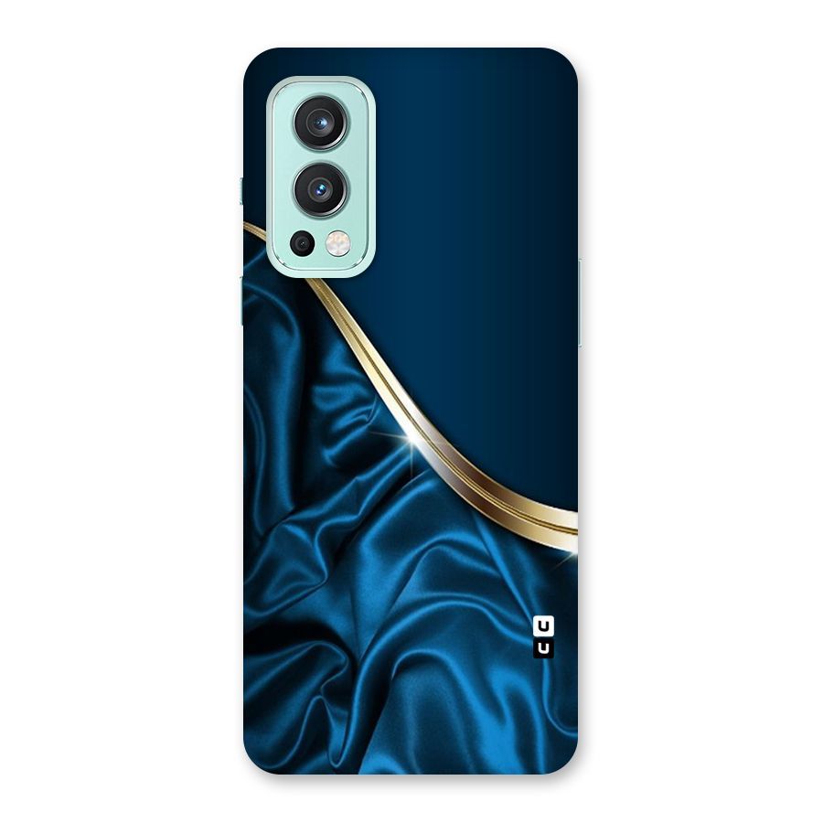 Blue Smooth Flow Back Case for OnePlus Nord 2 5G