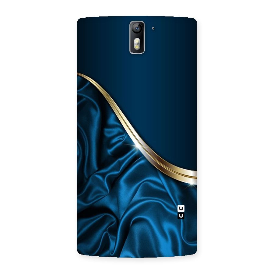 Blue Smooth Flow Back Case for One Plus One