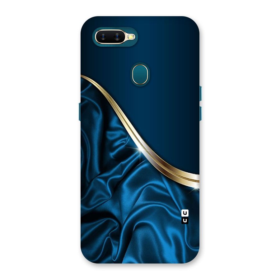 Blue Smooth Flow Back Case for Oppo A11k
