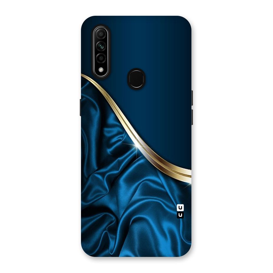 Blue Smooth Flow Back Case for Oppo A31