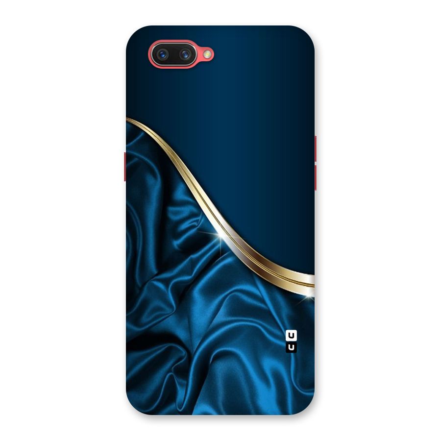 Blue Smooth Flow Back Case for Oppo A3s