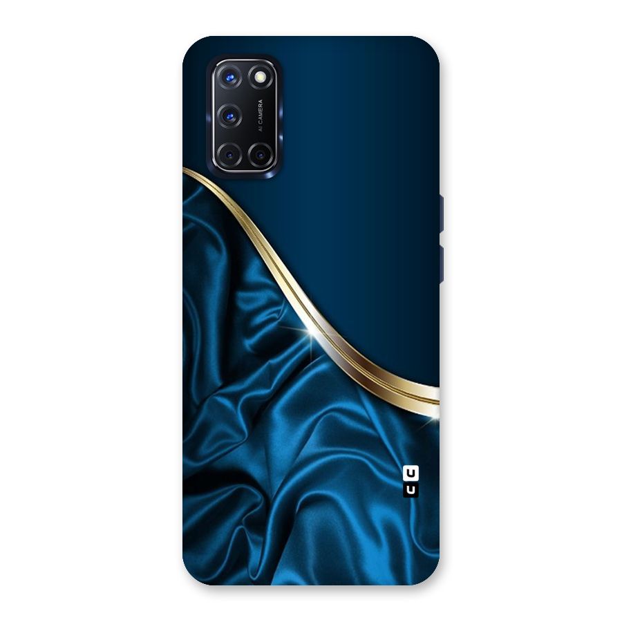 Blue Smooth Flow Back Case for Oppo A52