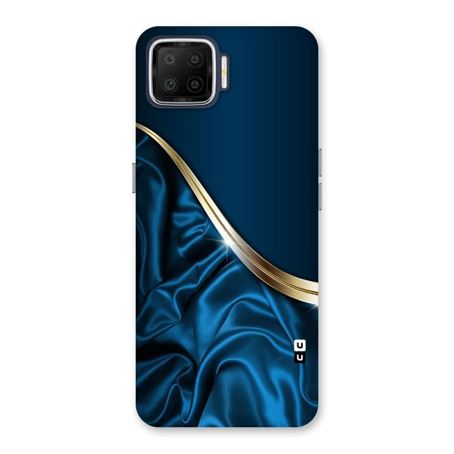 Blue Smooth Flow Back Case for Oppo F17