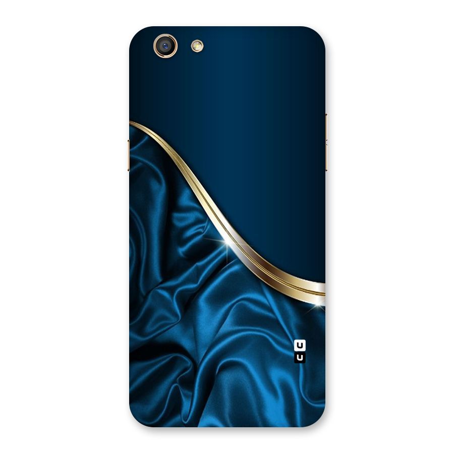 Blue Smooth Flow Back Case for Oppo F3