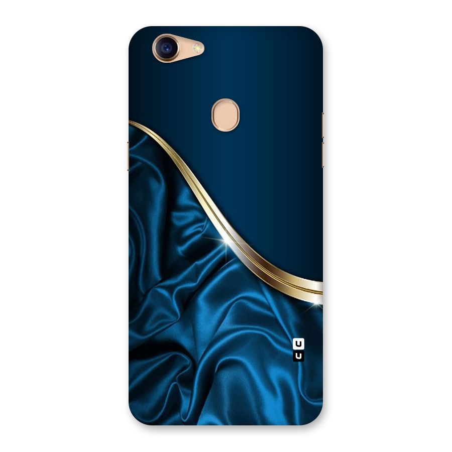 Blue Smooth Flow Back Case for Oppo F5