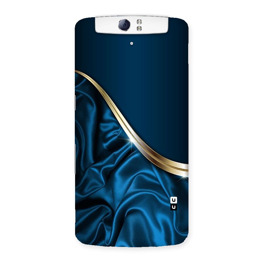 Blue Smooth Flow Back Case for Oppo N1