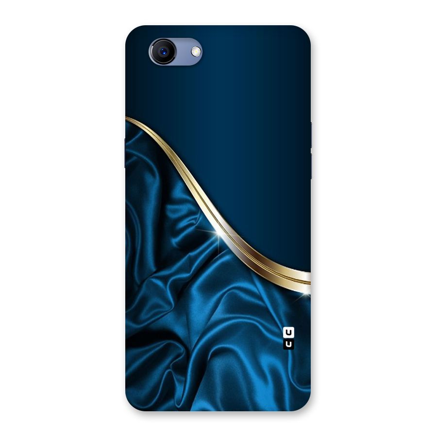 Blue Smooth Flow Back Case for Oppo Realme 1