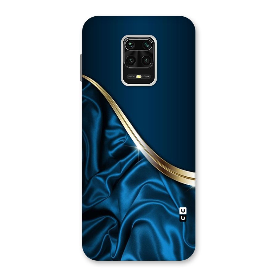 Blue Smooth Flow Back Case for Poco M2 Pro