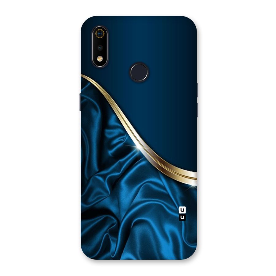 Blue Smooth Flow Back Case for Realme 3i
