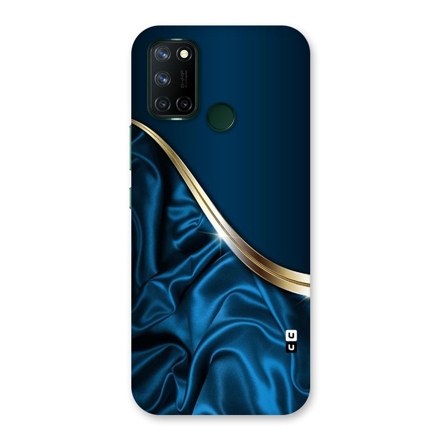 Blue Smooth Flow Back Case for Realme 7i