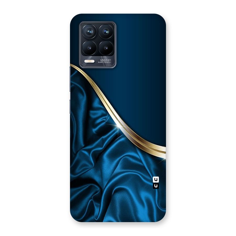 Blue Smooth Flow Back Case for Realme 8 Pro