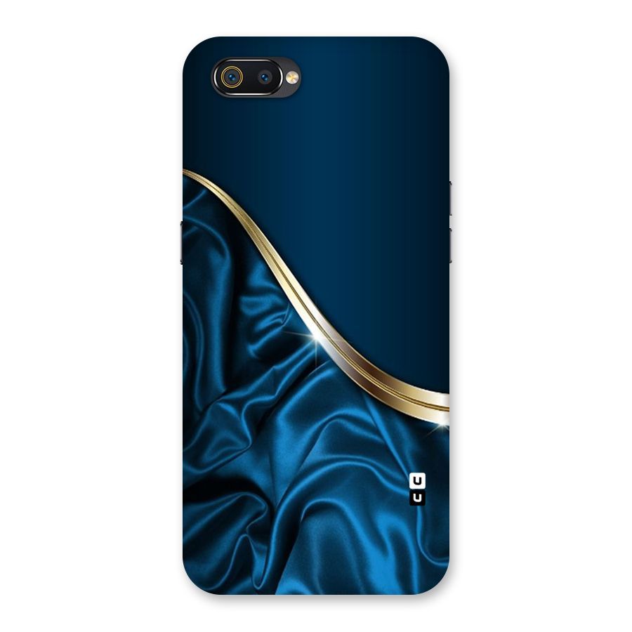 Blue Smooth Flow Back Case for Realme C2