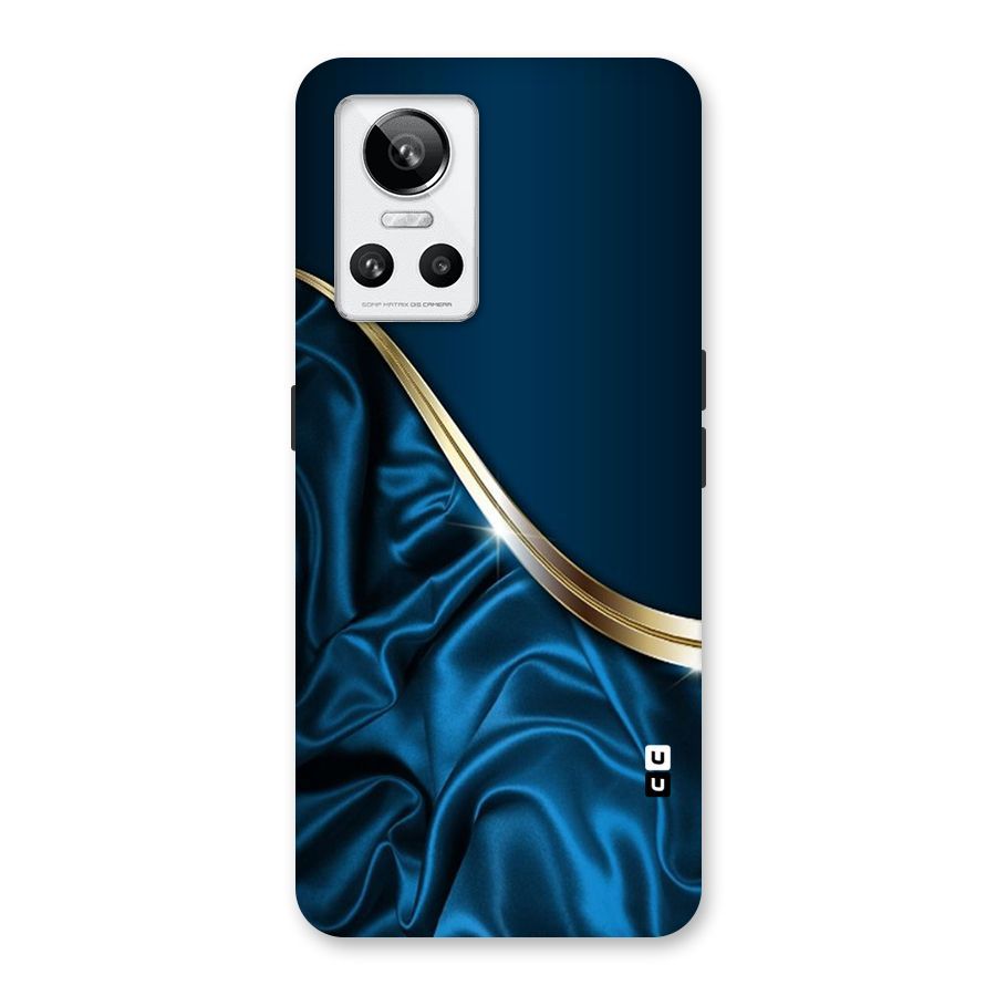 Blue Smooth Flow Back Case for Realme GT Neo 3