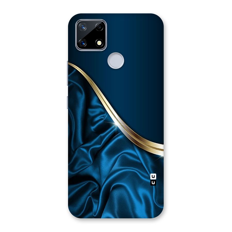 Blue Smooth Flow Back Case for Realme Narzo 20