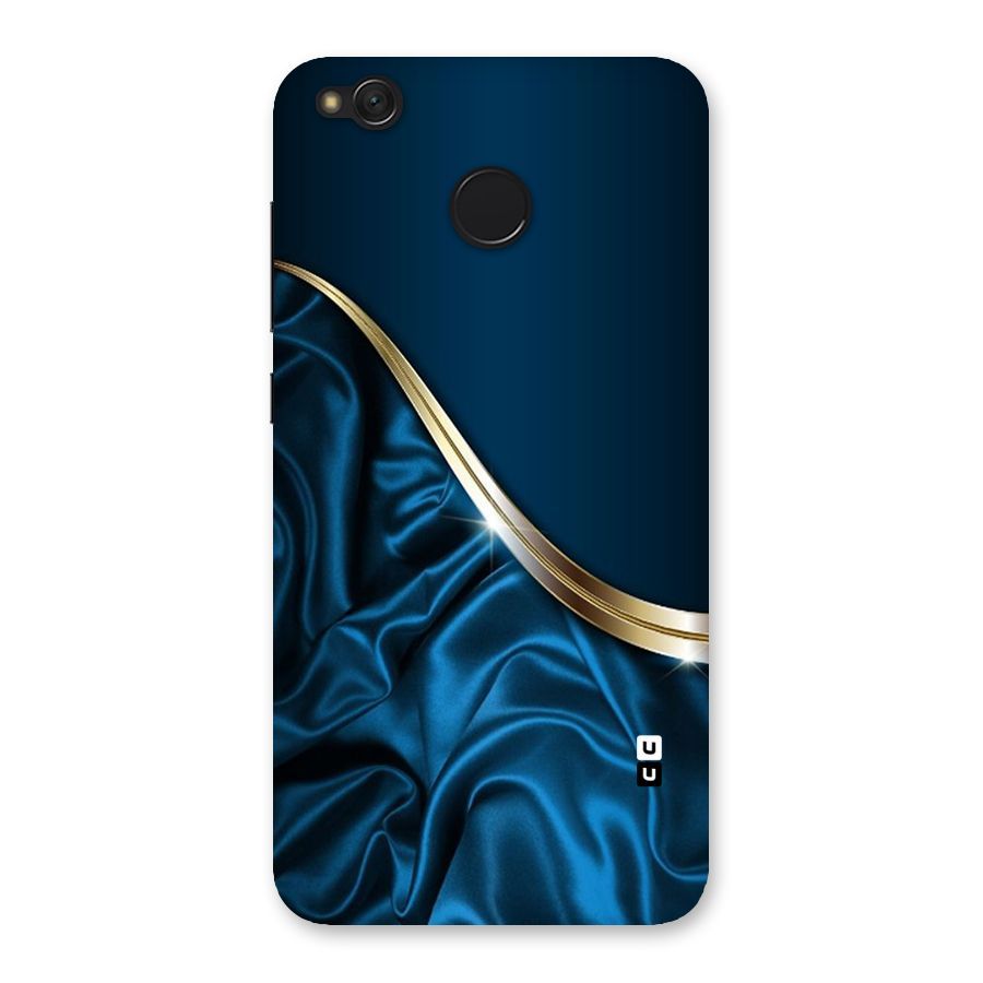 Blue Smooth Flow Back Case for Redmi 4