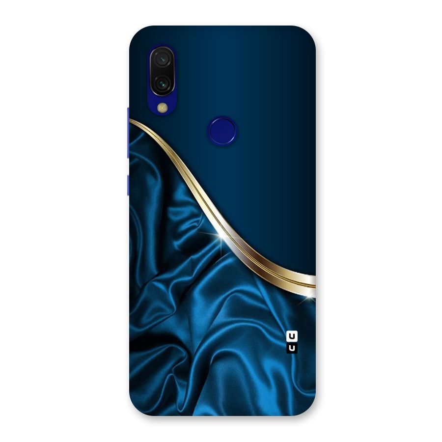 Blue Smooth Flow Back Case for Redmi 7