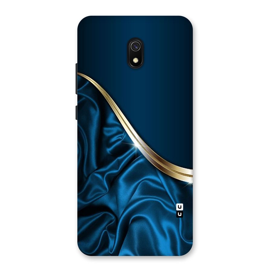 Blue Smooth Flow Back Case for Redmi 8A
