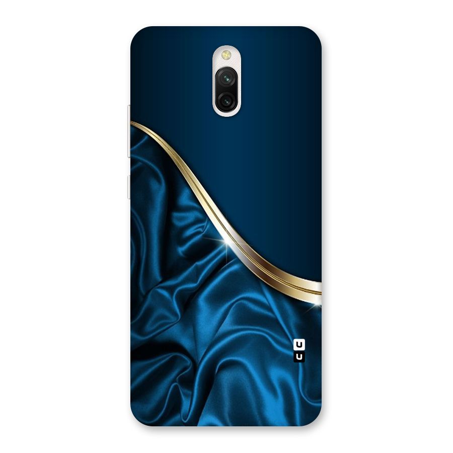 Blue Smooth Flow Back Case for Redmi 8A Dual