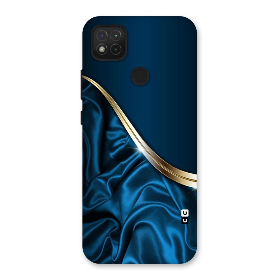 Blue Smooth Flow Back Case for Redmi 9