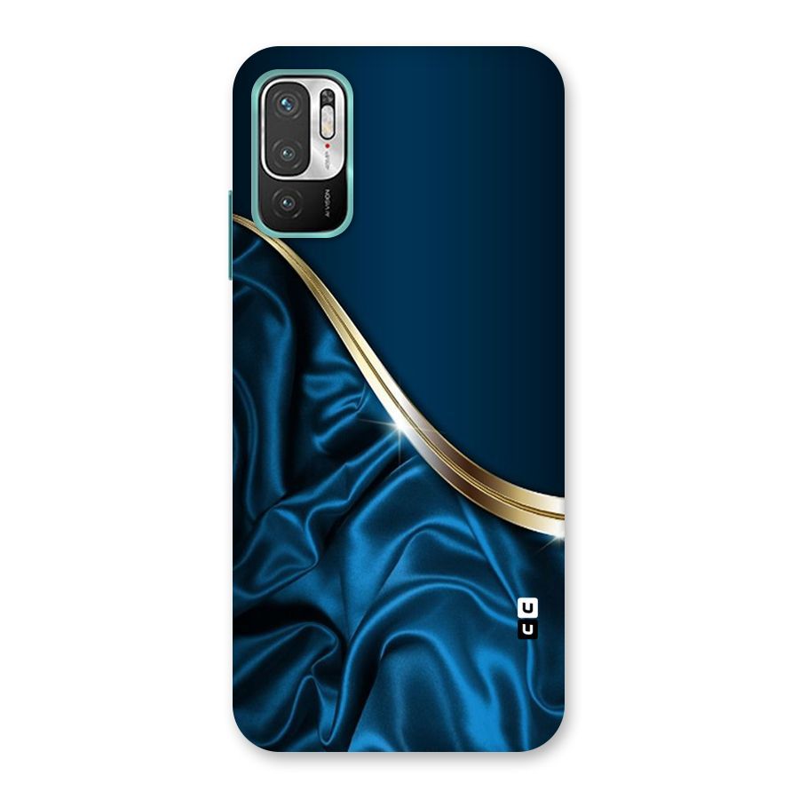 Blue Smooth Flow Back Case for Redmi Note 10T 5G