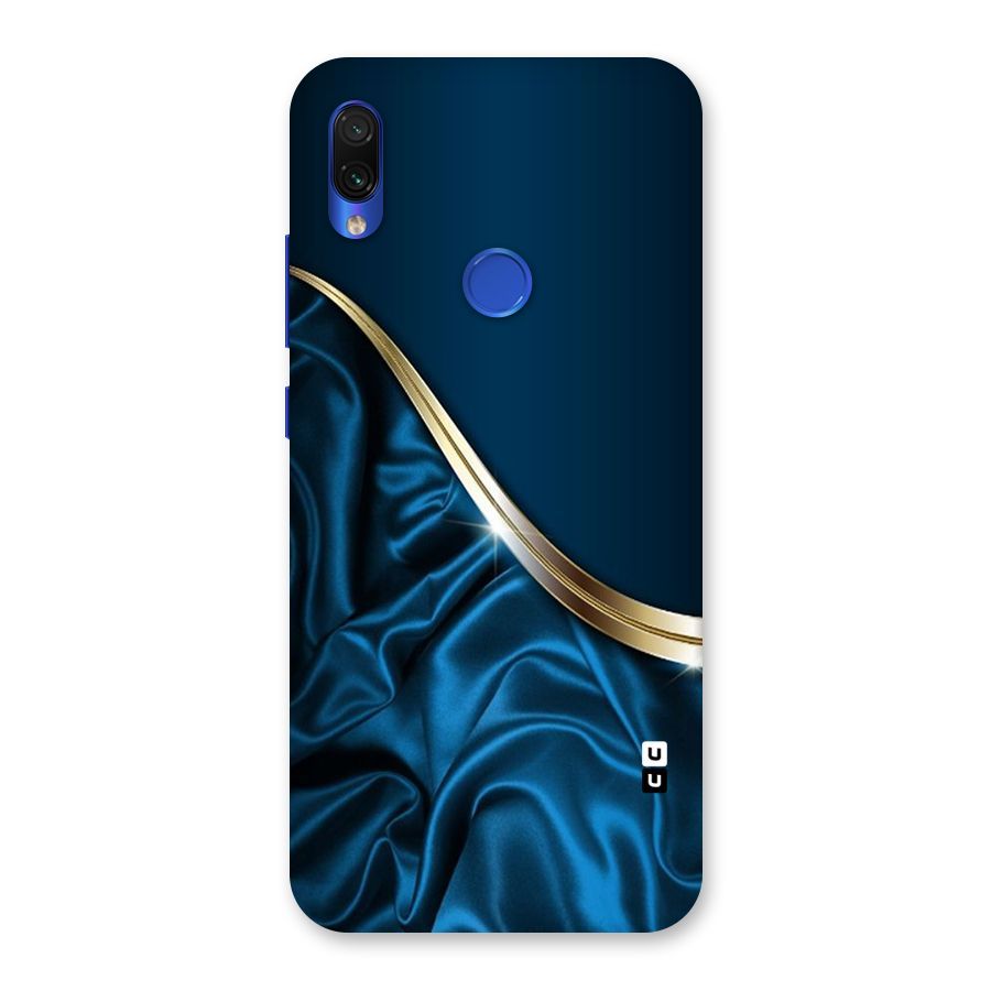 Blue Smooth Flow Back Case for Redmi Note 7S