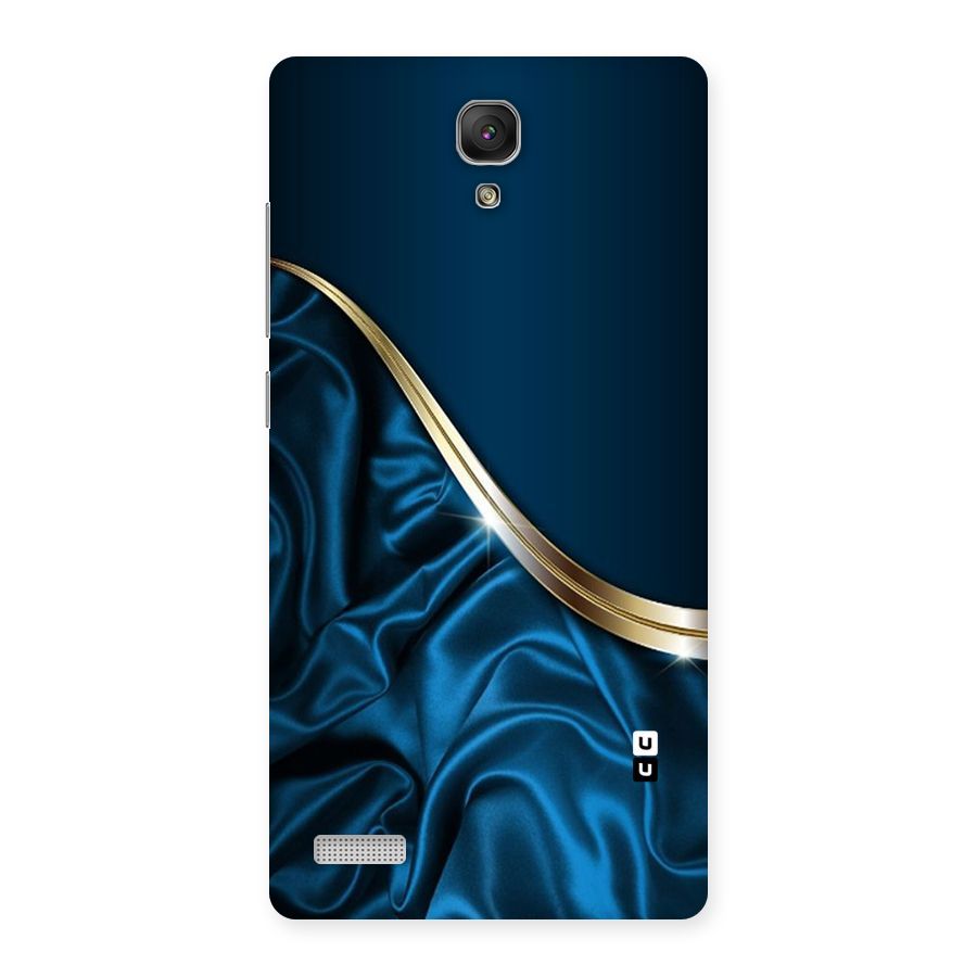Blue Smooth Flow Back Case for Redmi Note Prime