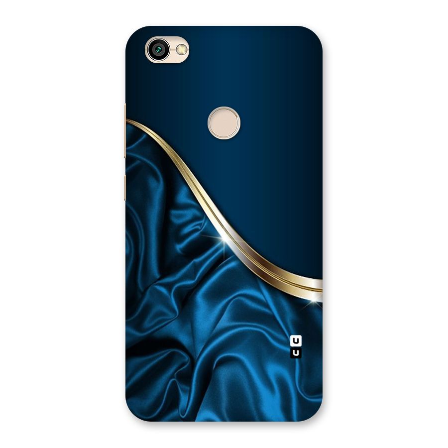Blue Smooth Flow Back Case for Redmi Y1 2017
