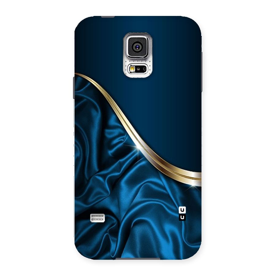 Blue Smooth Flow Back Case for Samsung Galaxy S5