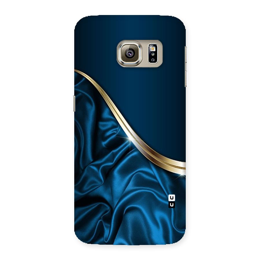 Blue Smooth Flow Back Case for Samsung Galaxy S6 Edge
