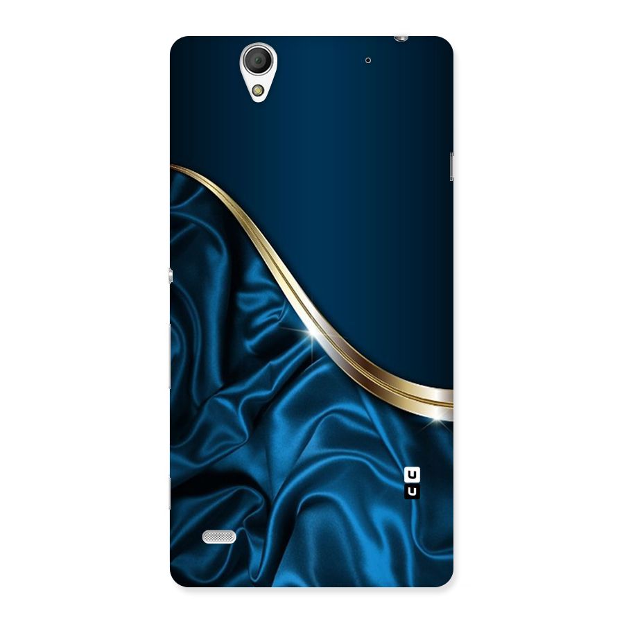 Blue Smooth Flow Back Case for Sony Xperia C4