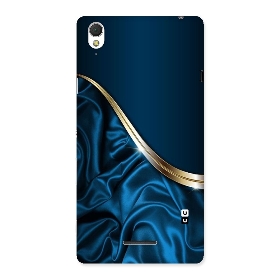 Blue Smooth Flow Back Case for Sony Xperia T3