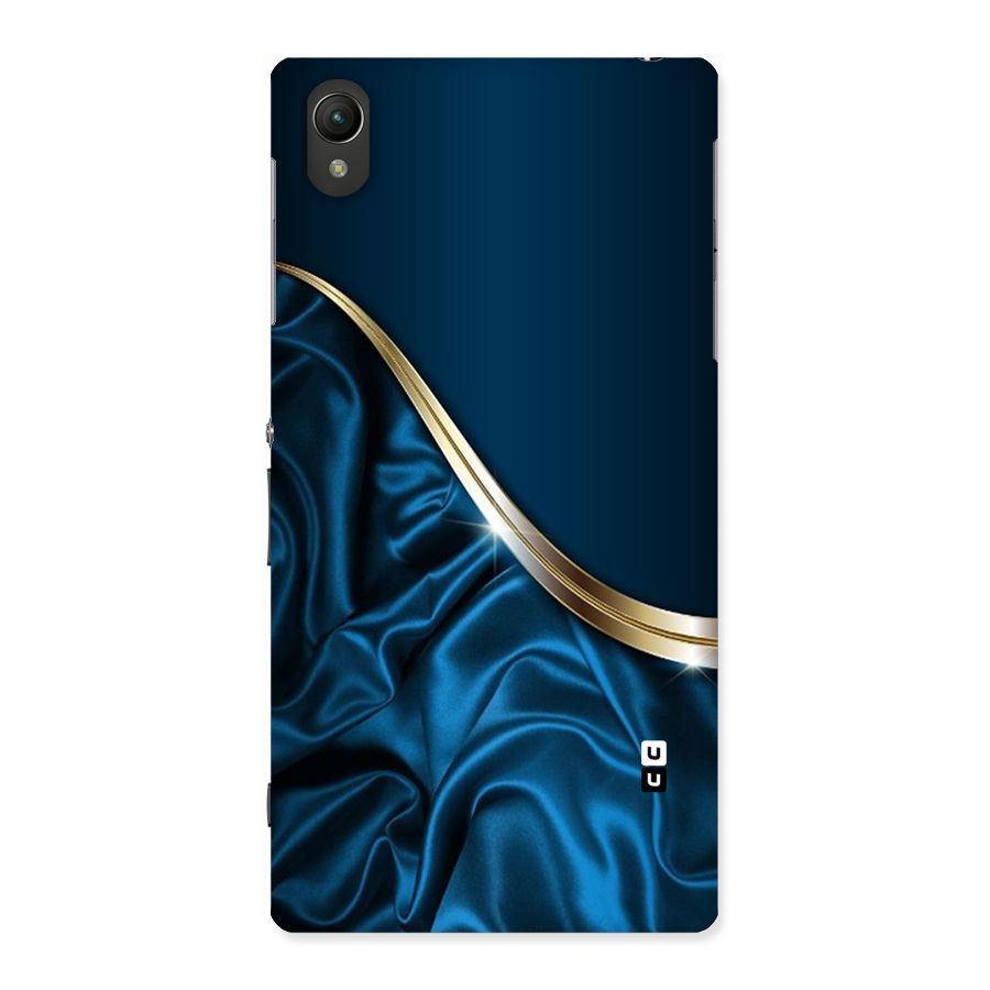 Blue Smooth Flow Back Case for Sony Xperia Z1