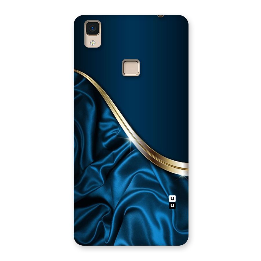 Blue Smooth Flow Back Case for V3 Max
