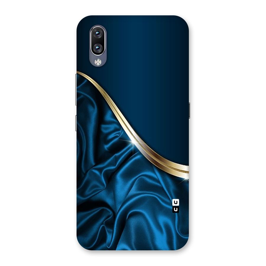 Blue Smooth Flow Back Case for Vivo NEX