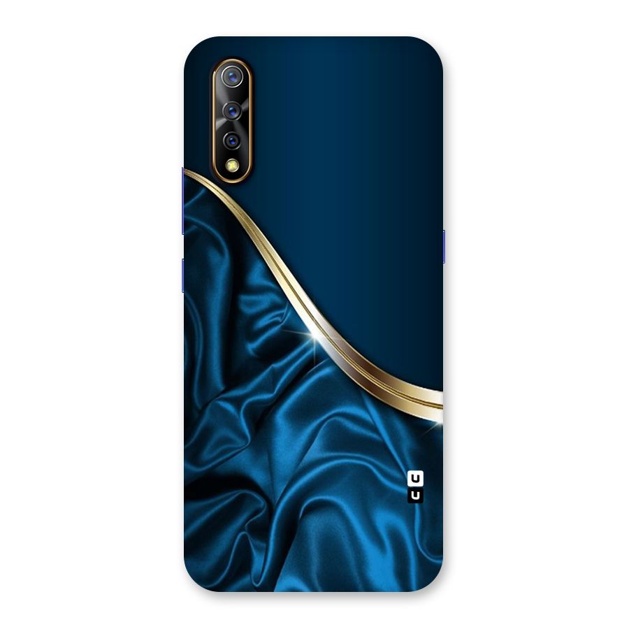 Blue Smooth Flow Back Case for Vivo S1